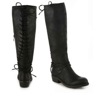 Very Volatile Posey Riding Boot (Black)